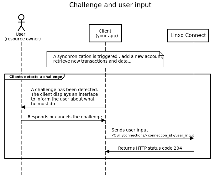 Challenge and user input